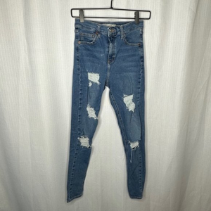 Topshop Ripped Jamie High Rise Skinny‎ Jeans